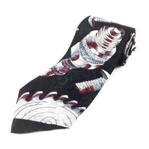 Home Improvement Tie Giant Spark Plug Necktie
